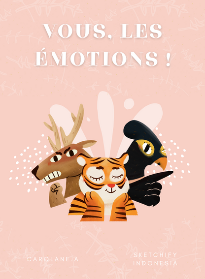 Education émotionnelle : 6 cartes émotions