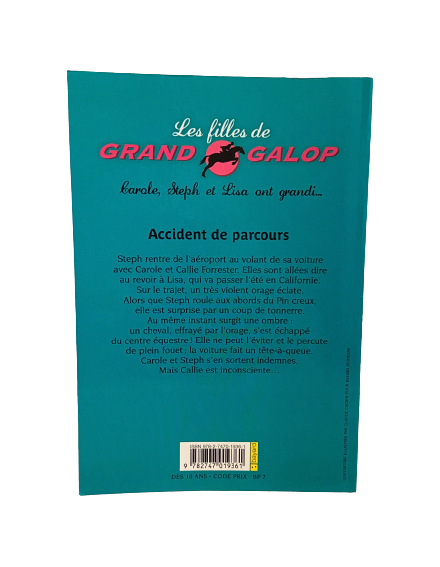 Les filles de Grand Galop - Tome 1 : Accident de parcours