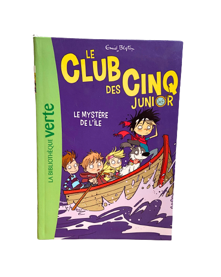 Le Club des Cinq Junior - Tome 02 : Le Mystère de l'île